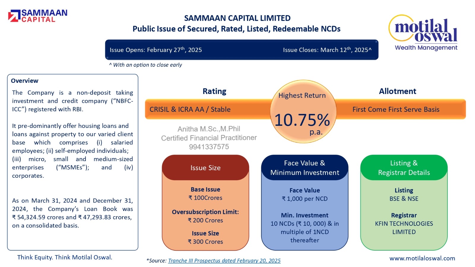Fixed Income Through Bonds: Earn an Attractive 10.75% Interest Rate